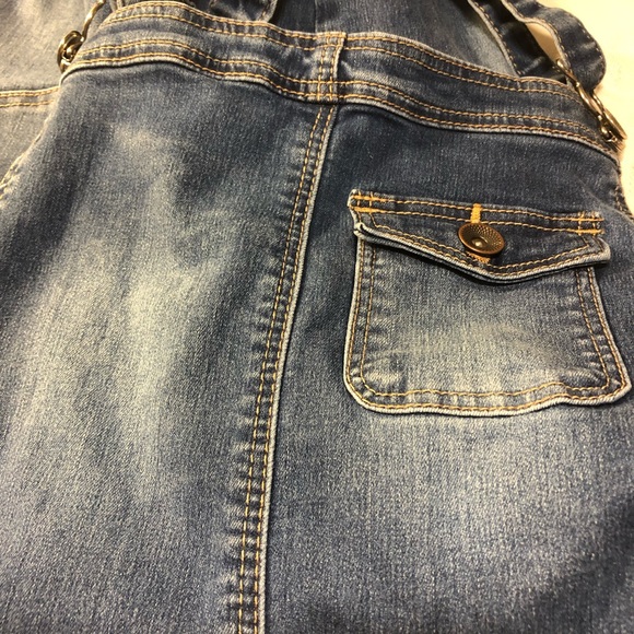 George Girls denim overalls size 16 - Picture 2 of 7